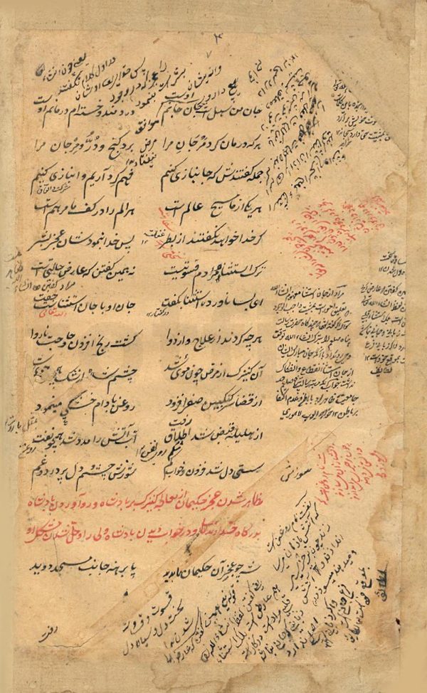 دانلود نسخه خطی بی نظیر و کامل مثنوی معنوی - در کتابخانه گنج بخش - پاکستان - کتابت: عبدالحمید